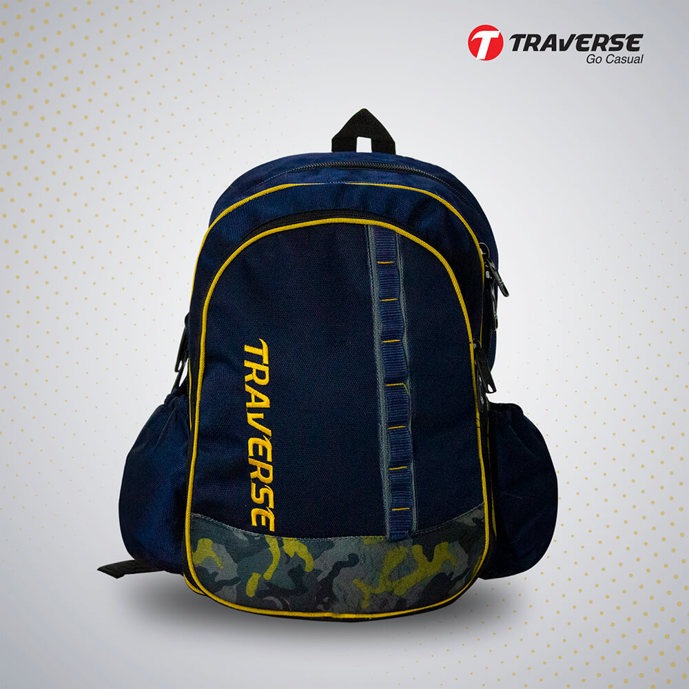 Traverse 2 Zipper Schools Backpack - Suitable for 1 to 3 Class