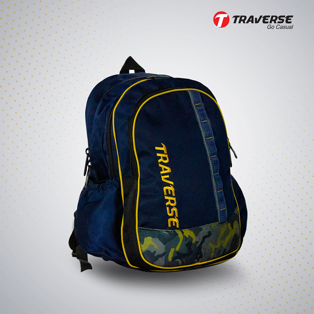 Traverse 2 Zipper Schools Backpack - Suitable for 1 to 3 Class
