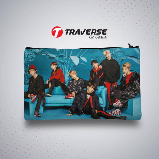 BTS Pencil / Pen Pouch (Digitally printed on Cloth)