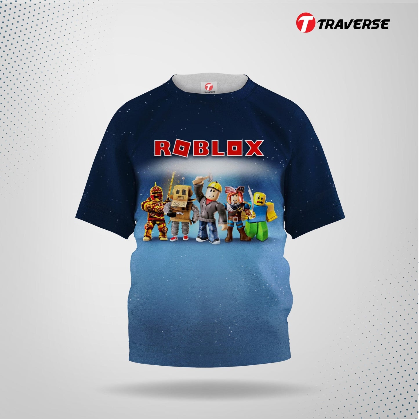 Roblox Digitally Printed Fashion T-shirts for Kids by Traverse