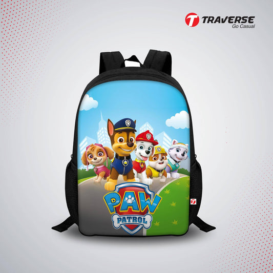 Paw Patrol Digital Printed Backpack for Class 1 to 3