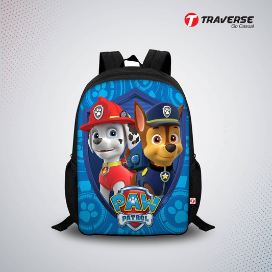 Paw Patrol Digital Printed Backpack for Class 1 to 3