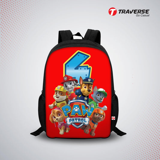 Paw Patrol Digital Printed Backpack for Class 1 to 3
