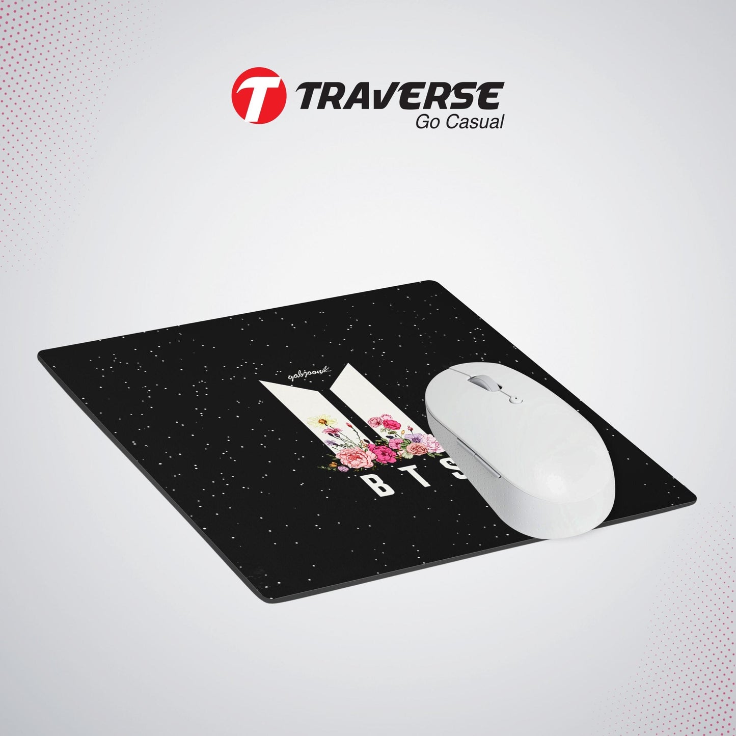 Digitally printed BTS Computer Mouse Pad