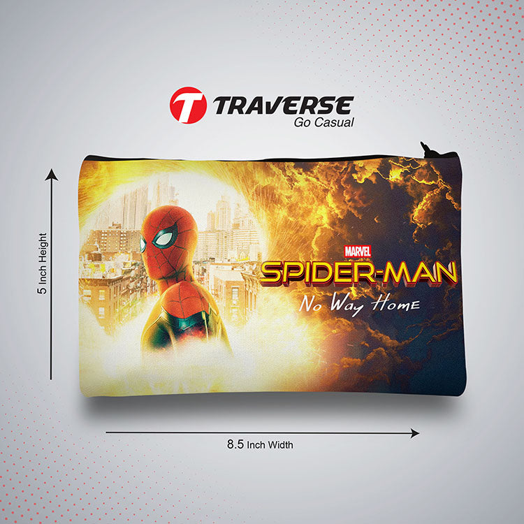 Spider Man No Way Home Pencil Pouch (Digitally printed on Cloth)