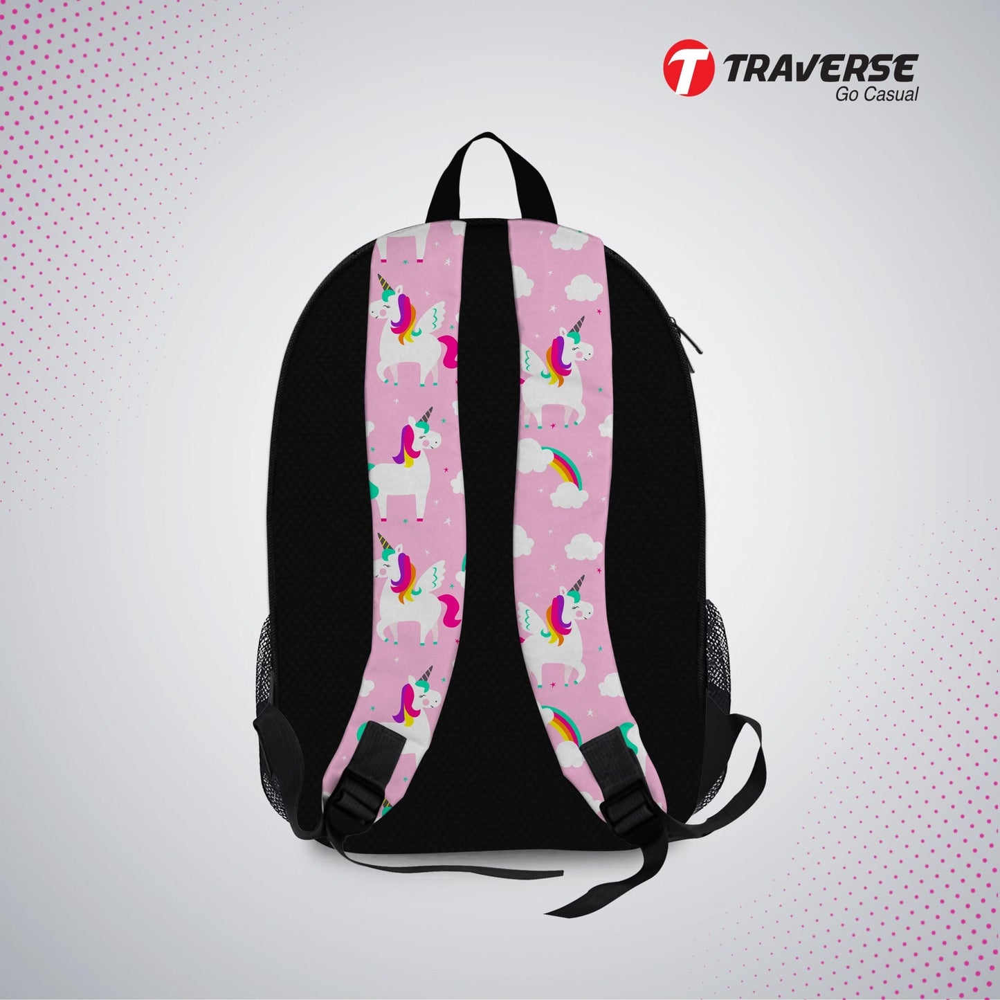 Kids Bag- Unicorn , Backpack for Kindergarten (KG), Pre-school classes. Allover printed