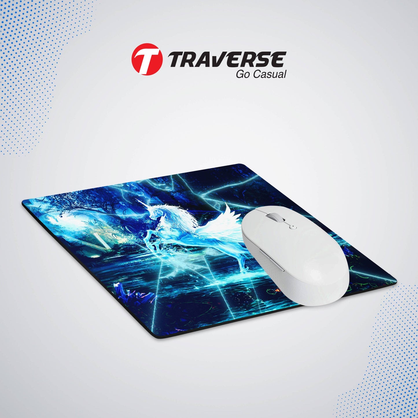 Digitally printed Unicorn Computer mouse pad