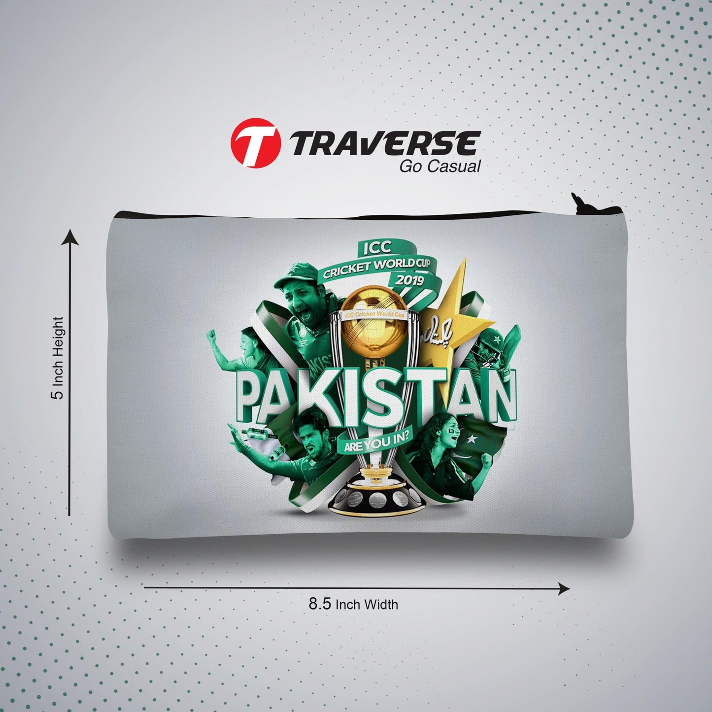 Cricket Pencil Pouch (Digitally printed on Cloth)