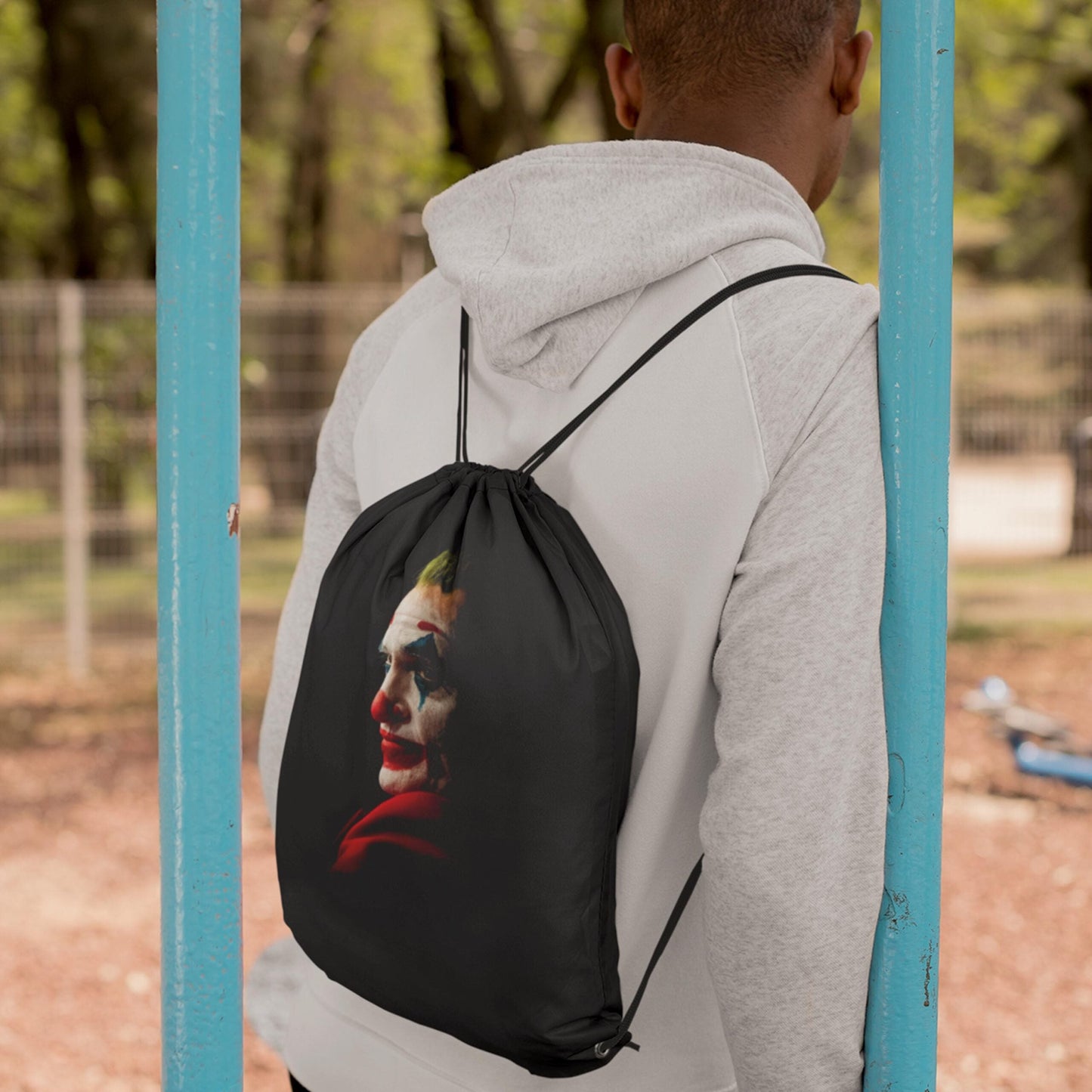 Joker Digitally Printed Drawstring Bag