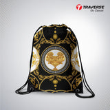 Versace Digitally Printed Drawstring Bag