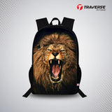 Lion Roar Digital Printed Bag for Girls