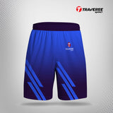 Traverse printed sports shorts for men