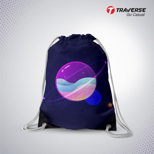 Digital Printed Drawstring Bag