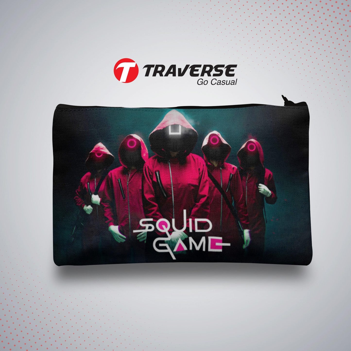Squid Game Pencil Pouch (Digitally printed on Cloth)