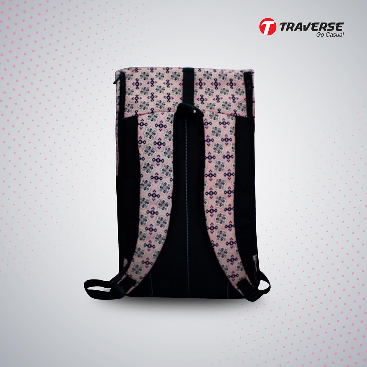 Printed Pink Laptop Bag