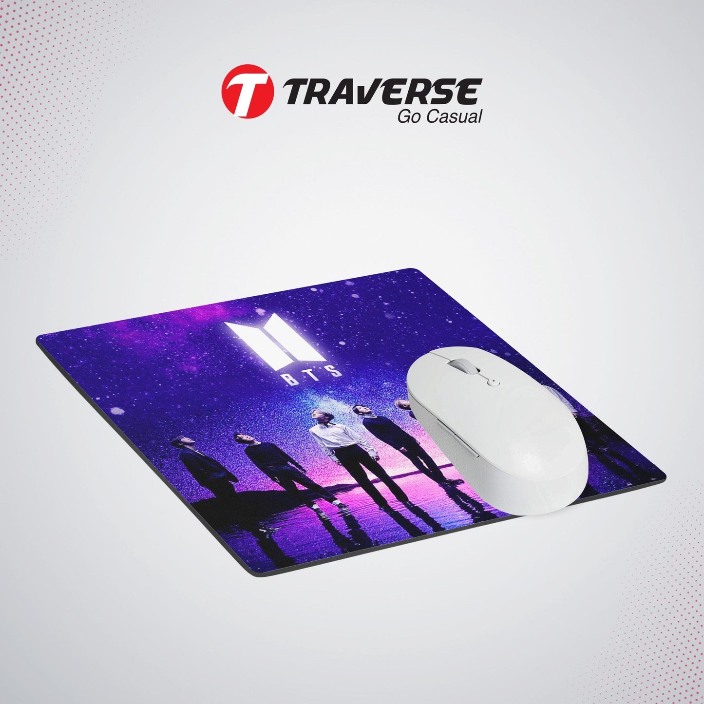 Digitally printed BTS Computer Mouse Pad
