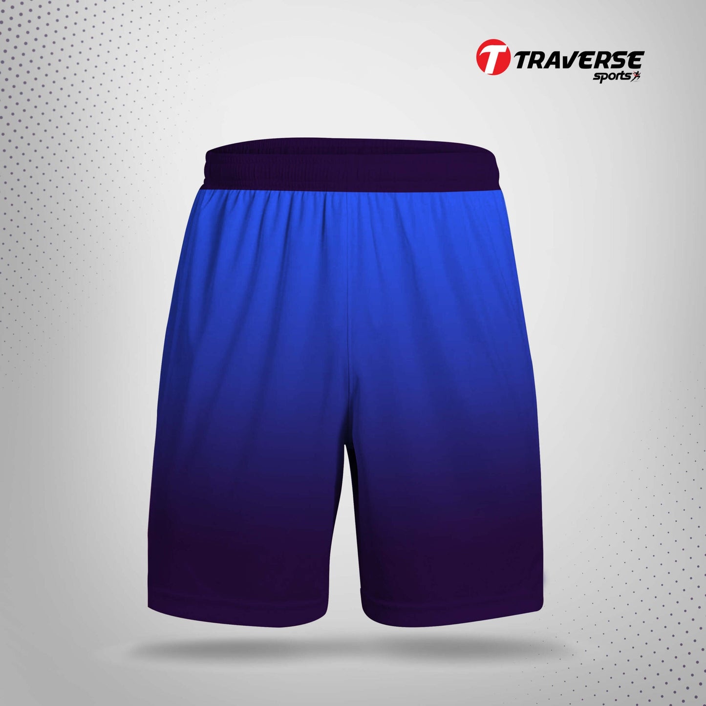 Traverse printed sports shorts for men
