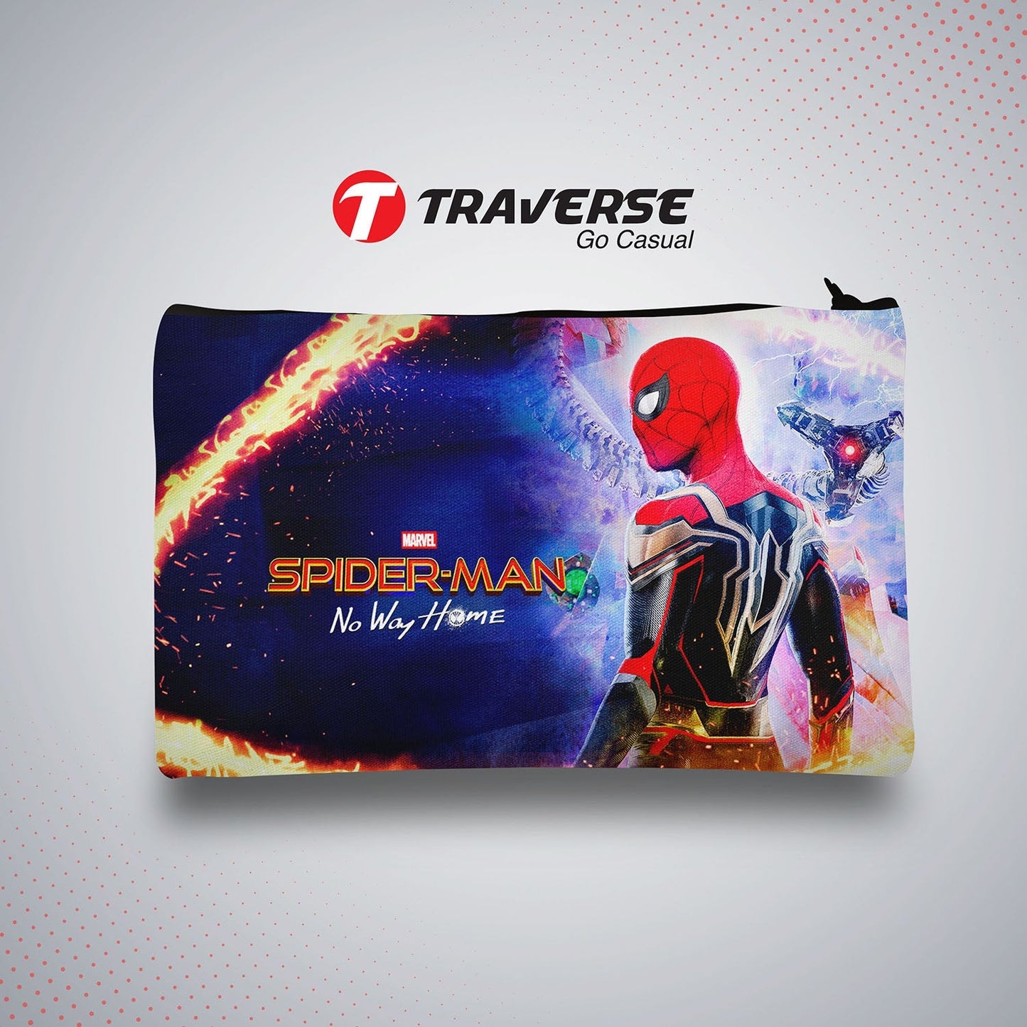 Spider Man No Way Home Pencil Pouch (Digitally printed on Cloth)