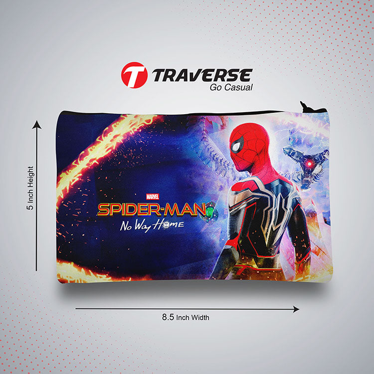 Spider Man No Way Home Pencil Pouch (Digitally printed on Cloth)