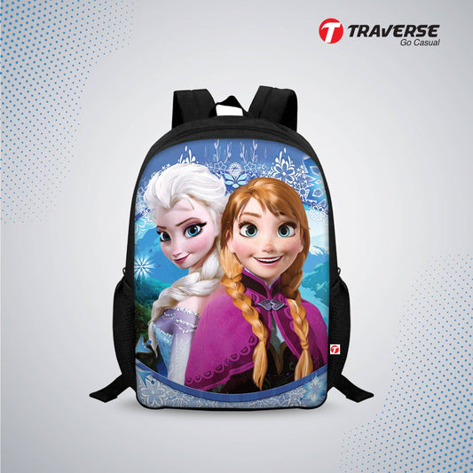 Kids Bag- Frozen Digital Printed Backpack for Class 1 to 3