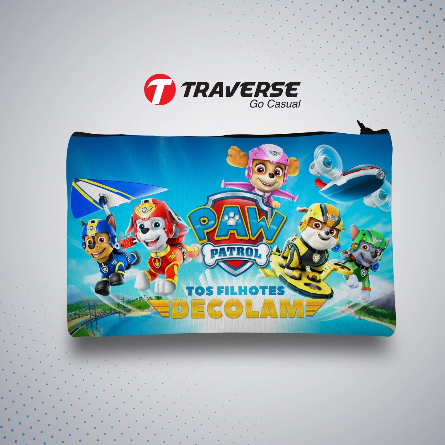 PAW Patrol Pencil Pouch (Digitally printed on Cloth)