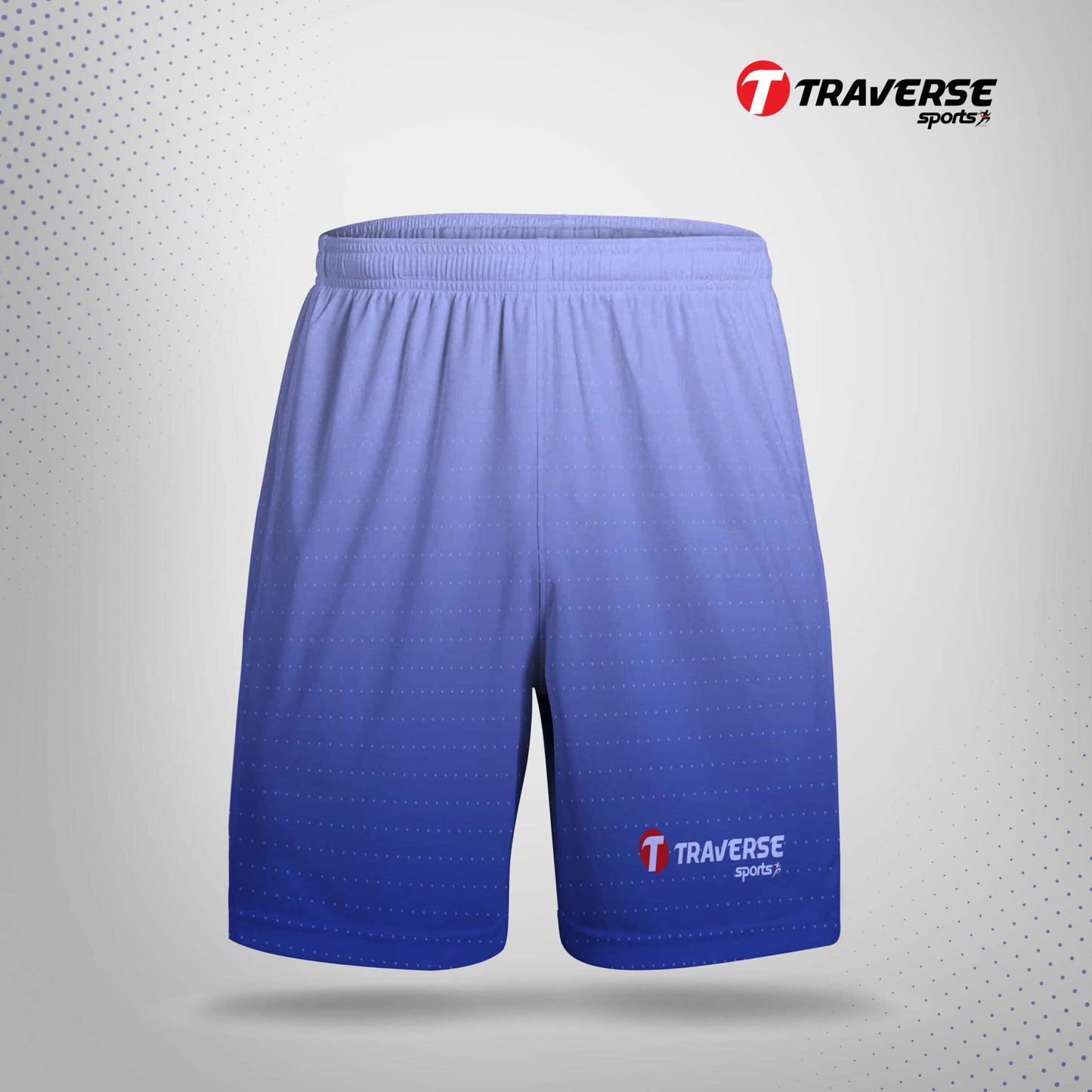 Traverse printed sports shorts for men