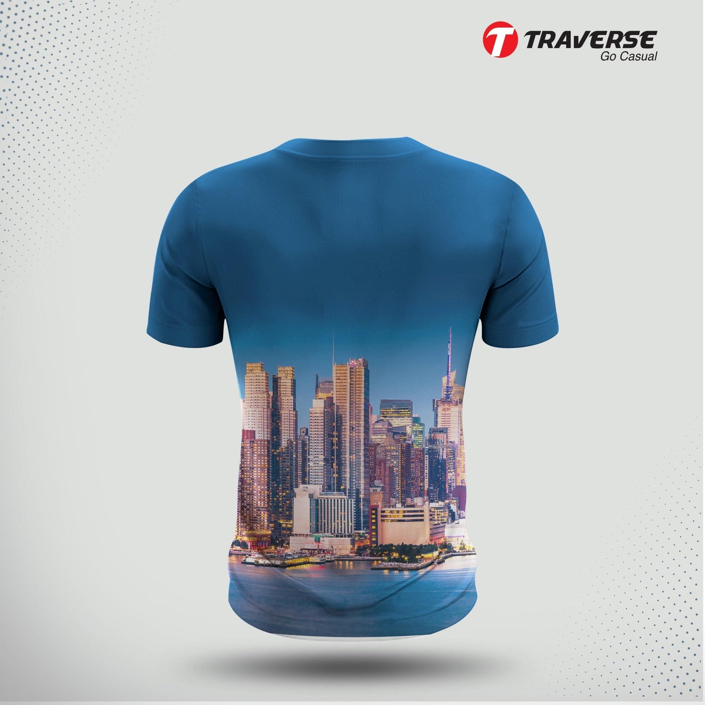 Traverse Digitally Printed Fashion T-Shirt for Men by Traverse