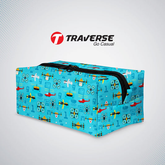 Aircraft Box Pouch (Digitally printed on Cloth)
