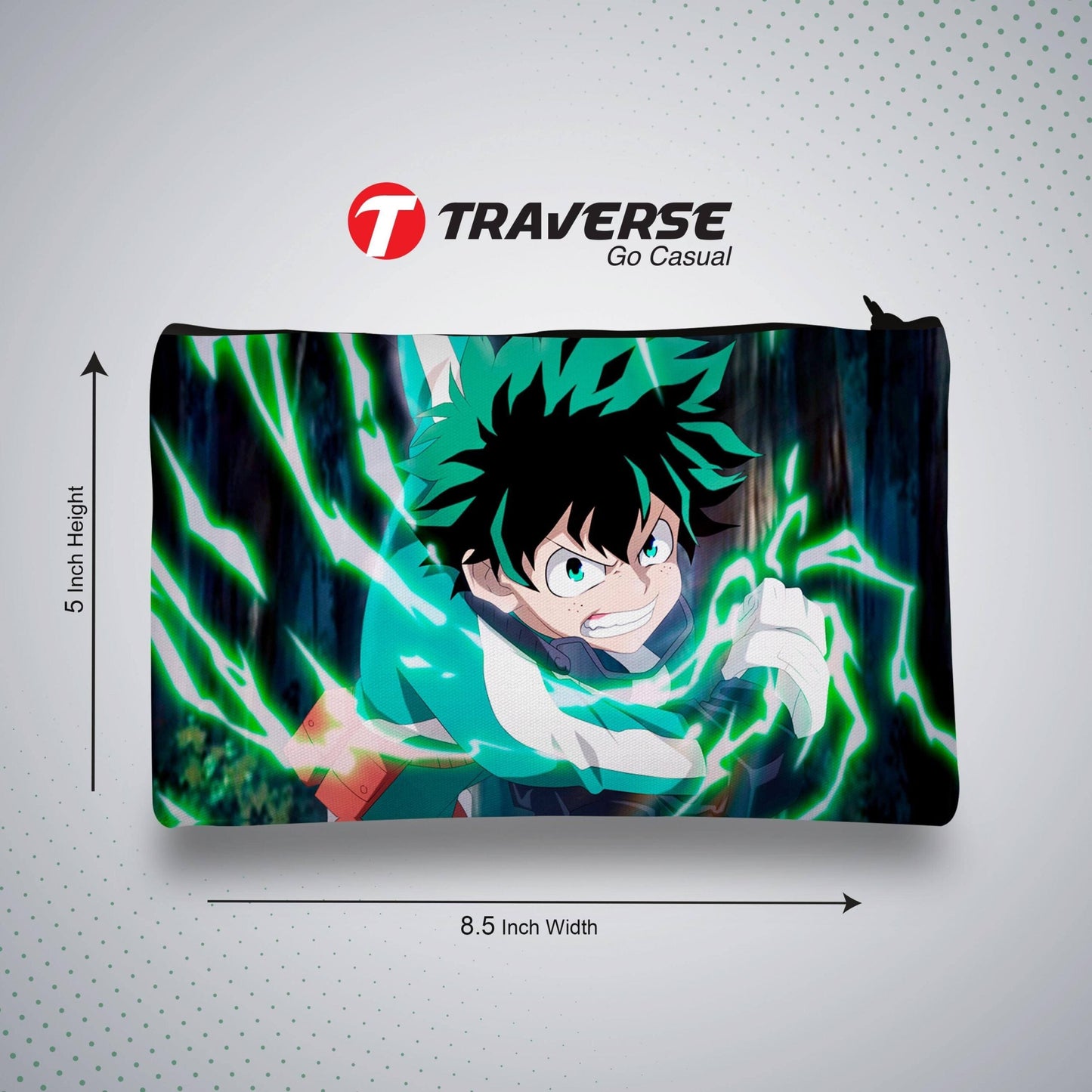 My Hero Academia Pencil Pouch (Digitally printed on Cloth)