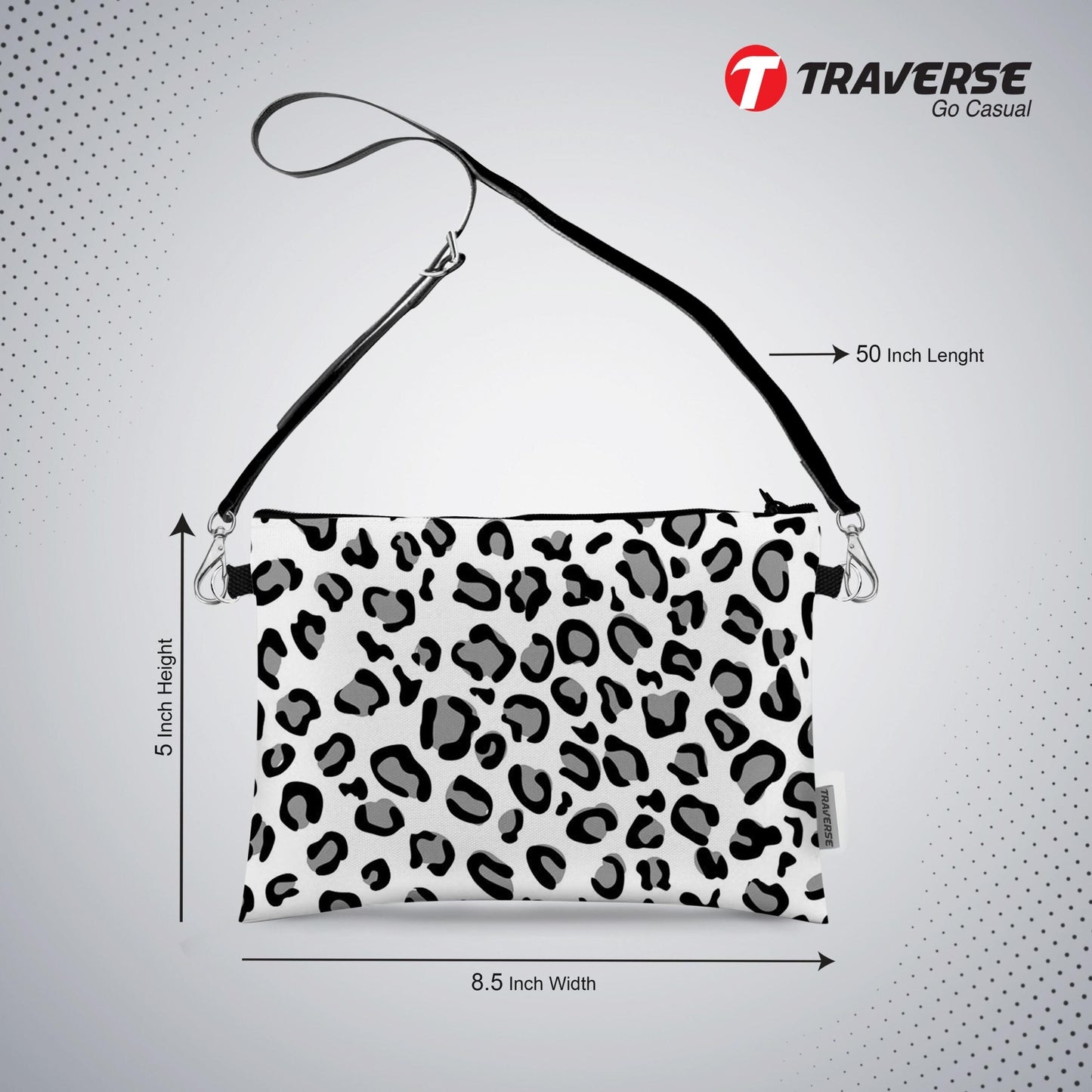 Girl Pouch - Floral Pouch (Digitally printed on Cloth) with shoulder strap