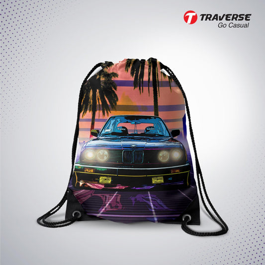 Car Drawstring Bag