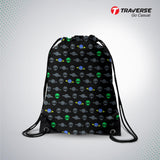 Alien Digitally Printed Drawstring Bag