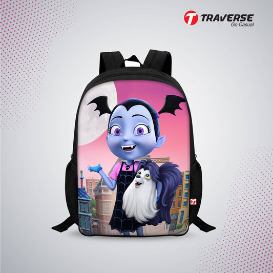 Kids Bag- Transylvania Digital Printed Backpack for Class 1 to 3