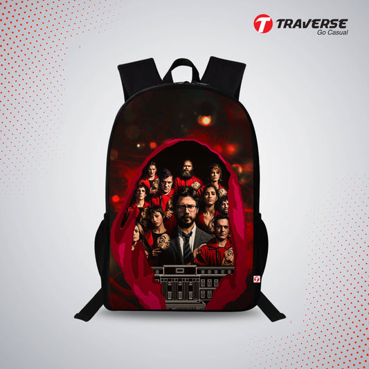 Money Heist School, College & Travelling Bag (Boys & girls)