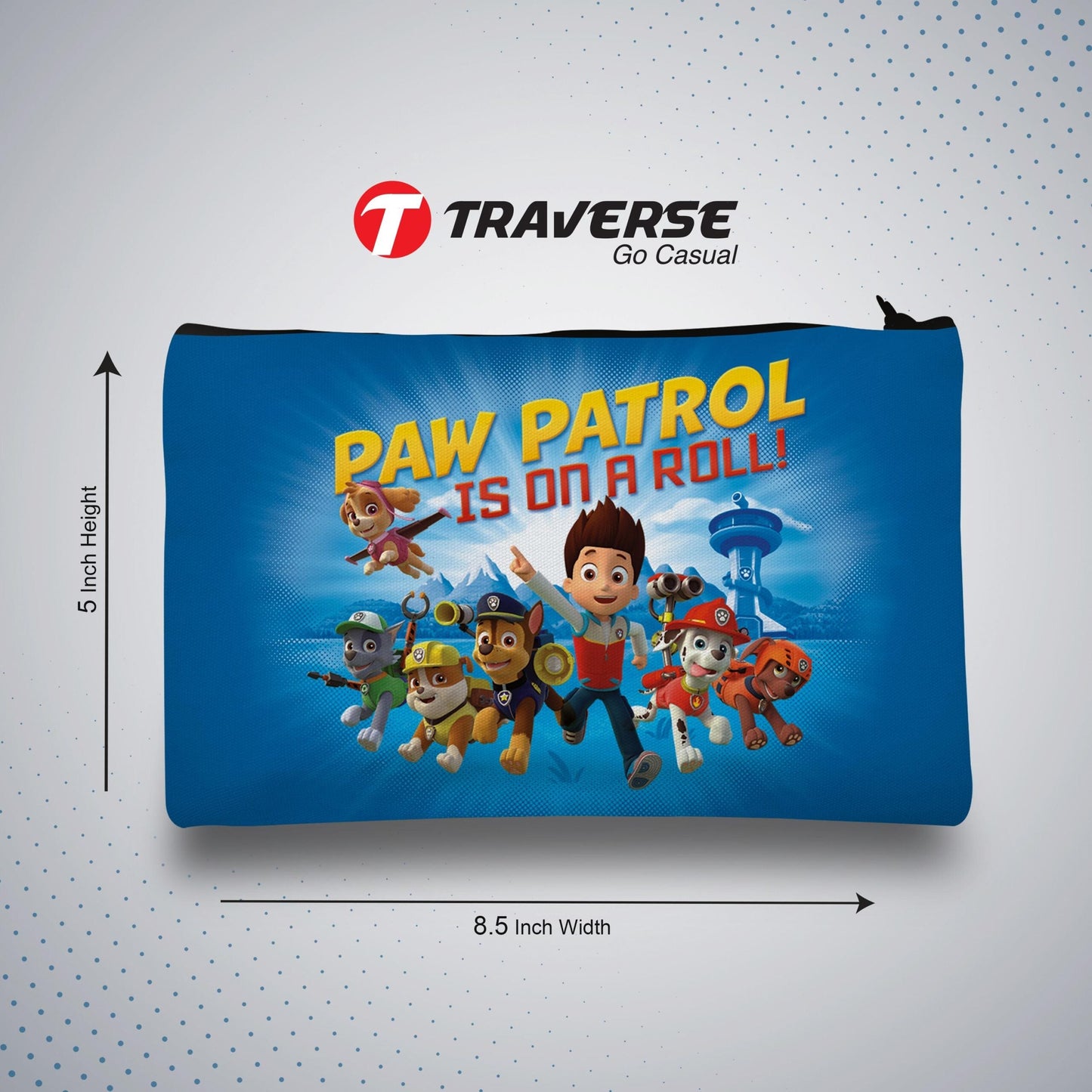 PAW Patrol Pencil Pouch (Digitally printed on Cloth)