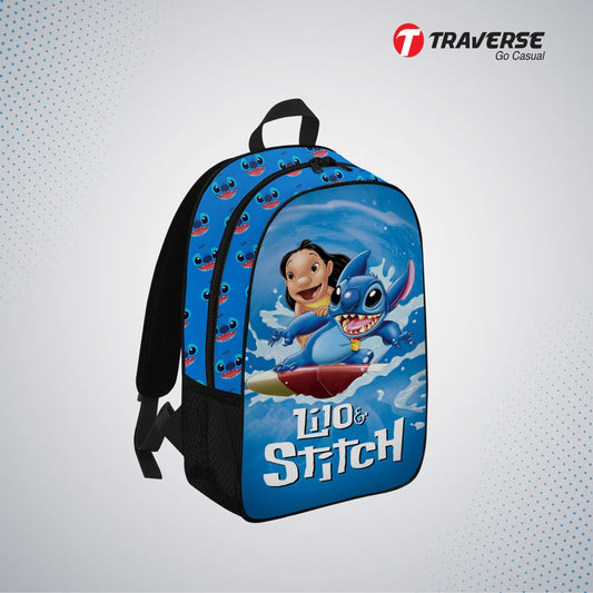 Kids Bag- Lilo & Stitch , Backpack for Kindergarten (KG), Pre-school classes. Allover printed