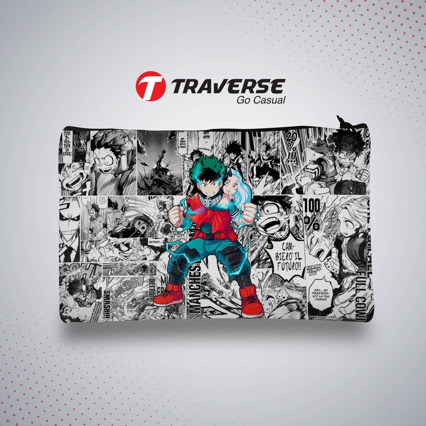 My Hero Academia Pencil Pouch (Digitally printed on Cloth)