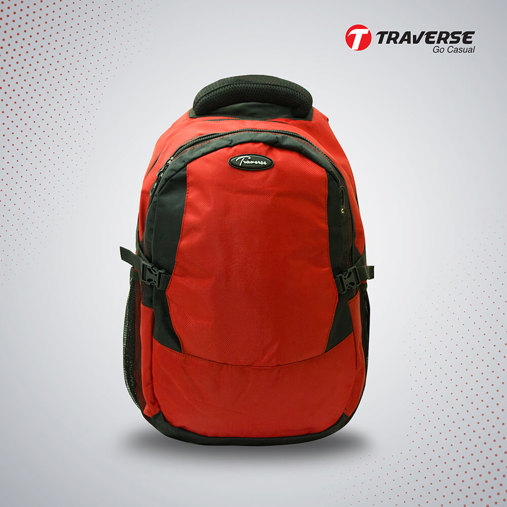 Red Laptop Travel Backpack