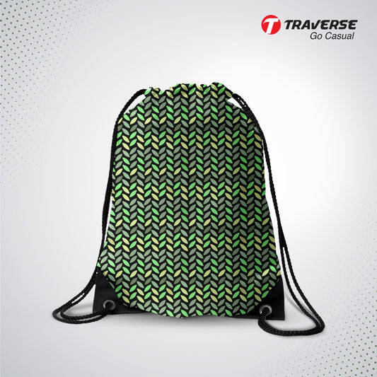 Digitally Printed Drawstring Bag