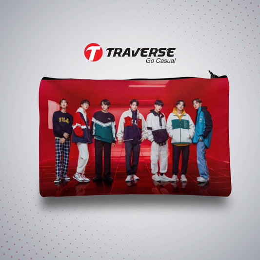 BTS Pencil / Pen Pouch (Digitally printed on Cloth)
