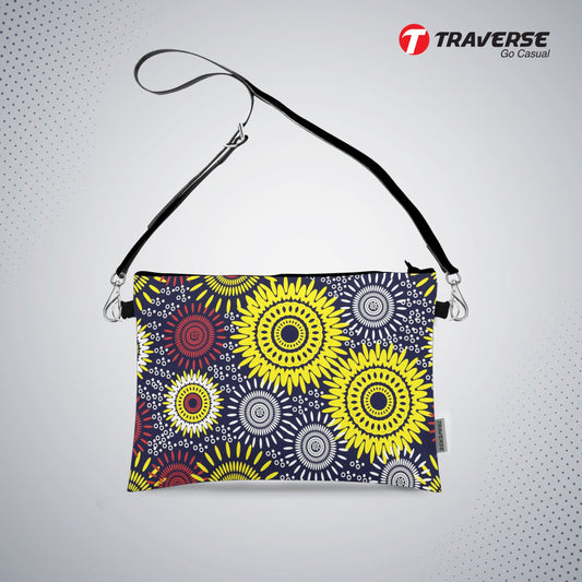 Floral Pencil Pouch For Girls (Digitally printed on Cloth)