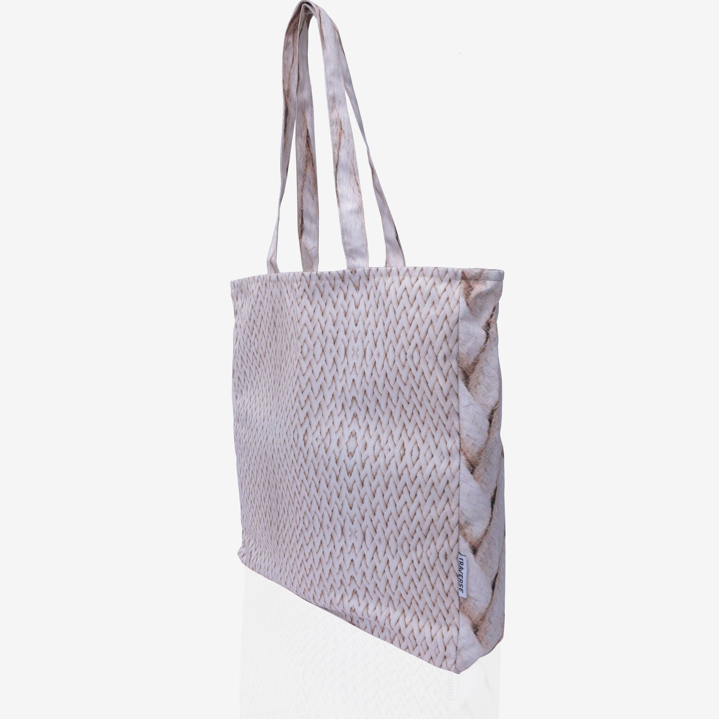 Traverse Canvas Printed Tote Bag for Women - Market Bag, Cute Tote Bag Aesthetic Purse, Handbag for Work, Book Bag, Accessories, Supplies, Office, School - 16x15 Inches