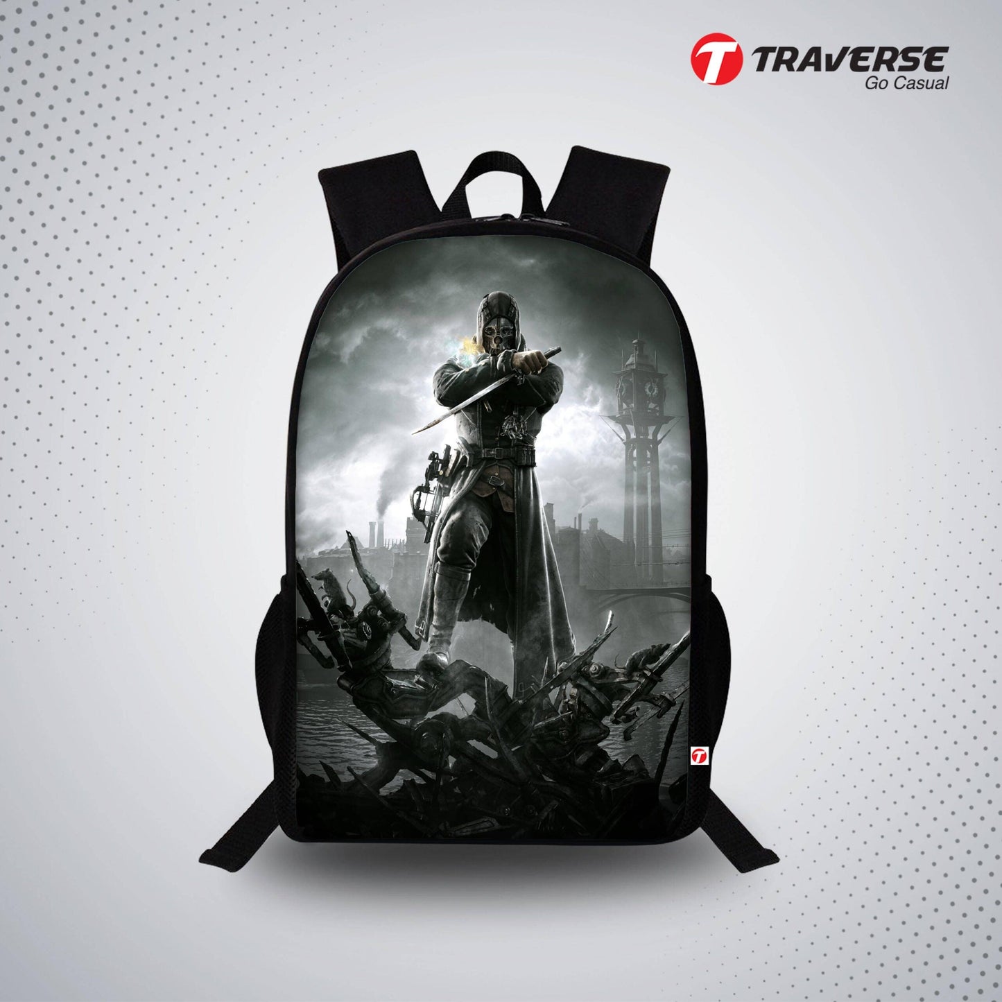 Dishonored Digital Print Backpack