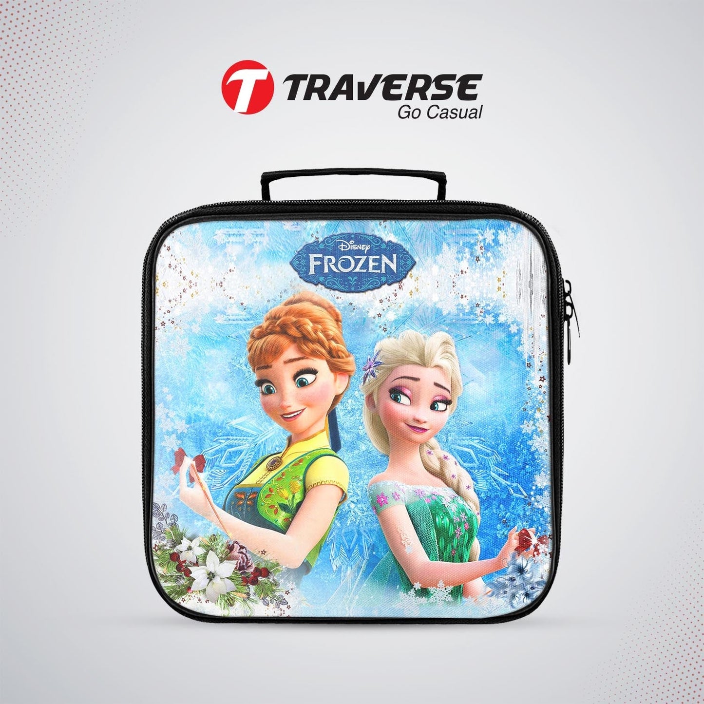 Frozen Lunch box for kids (Digitally printed on Cloth) by Traverse