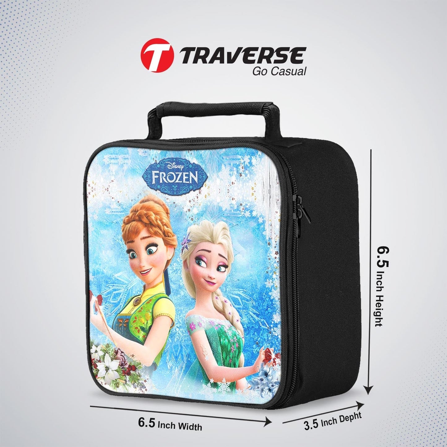 Frozen Lunch box for kids (Digitally printed on Cloth) by Traverse