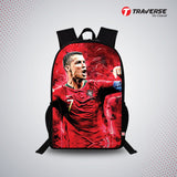 Ronaldo Digital Print Backpack