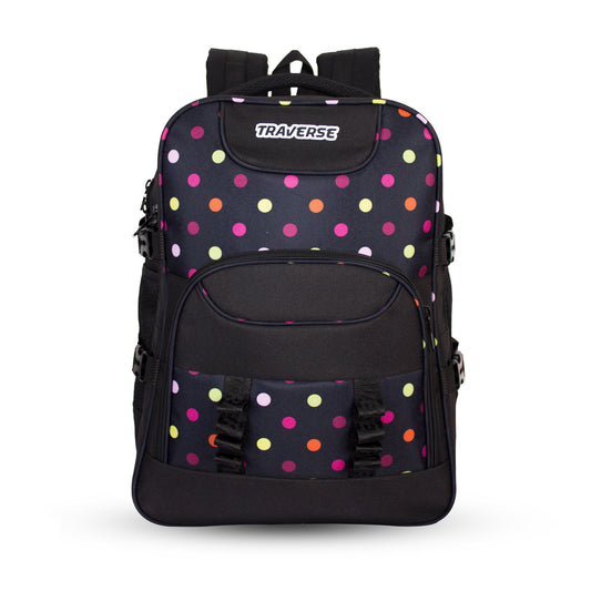 Traverse Three zipper large school bag for Boys & Girls.