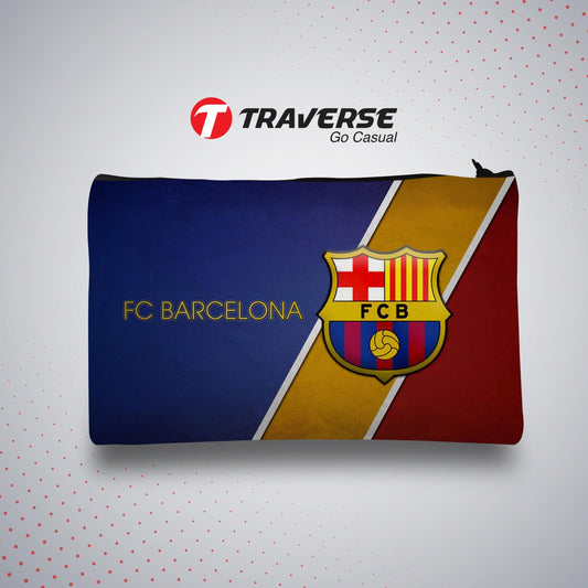 FC Barcelona - Pencil Pouch (Digitally printed on Cloth)