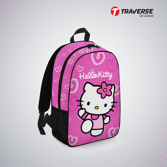 Kids Bag- Hello Kitty , Backpack for Kindergarten (KG), Pre-school classes. Allover printed