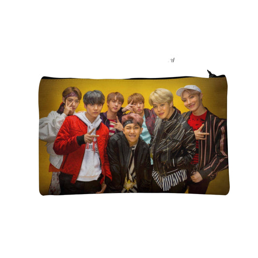 BTS Pencil / Pen Pouch (Digitally printed on Cloth)